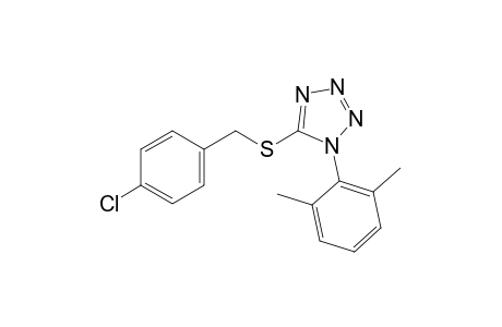 5-[(p-chlorobenzyl)thio]-1-(2,6-xylyl)-1H-tetrazole