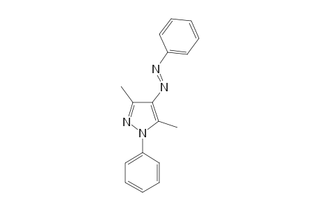 3,5-dimethyl-1-phenyl-4-(phenylazo)pyrazole