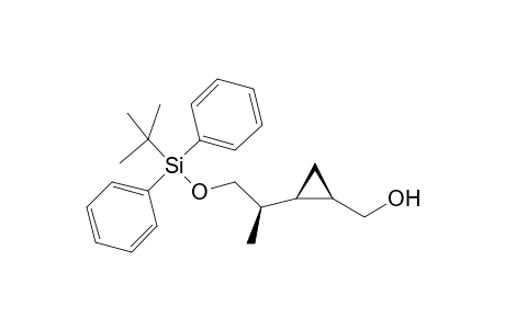 {(1R*,2S*)-2-[(1R*)-2-tert-Butyldiphenylsilyl)oxy-1-methylethyl]cyclopropyl}methanol