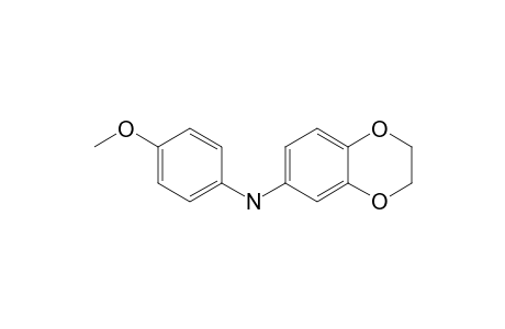 2,3-dihydro-1,4-benzodioxin-7-yl-(4-methoxyphenyl)amine