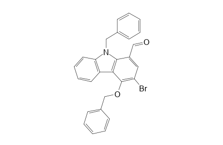 9-Benzyl-4-(benzyloxy)-3-bromo-9H-carbazole-1-carbaldehyde