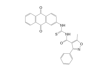 N-(9,10-dioxo-9,10-dihydro-2-anthracenyl)-N'-[(5-methyl-3-phenyl-4-isoxazolyl)carbonyl]thiourea