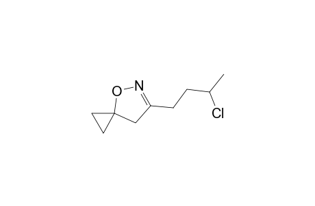 6-(3-Chlorobutyl)-4-oxa-5-azaspiro[2.4]hept-5-ene