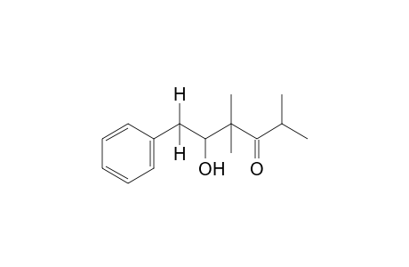 5-hydroxy-6-phenyl-2,4,4-trimethyl-3-hexanone