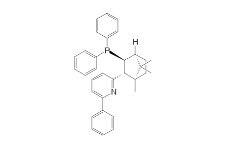 diphenyl-[(1S,2S,3R,4S)-4,7,7-trimethyl-3-(6-phenyl-2-pyridinyl)-2-bicyclo[2.2.1]heptanyl]phosphine