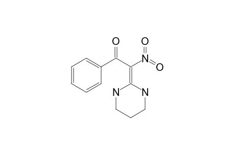 Hexahydro-2-[nitro(benzoyl)methylene]pyrimidine