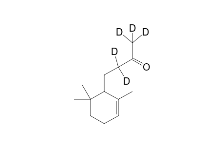 2-Butanone-1,1,1,3,3-D5, 4-(2,6,6-trimethyl-2-cyclohexen-1-yl)-