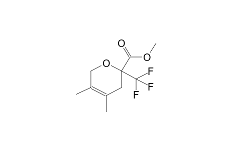 6-TRIFLUOROMETHYL-6-METHOXYCARBONYL-3,4-DIMETHYL-5,6-DIHYDRO-2H-PYRAN(DIASTEREOMER MIXTURE)
