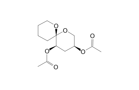 [3S*,5R*,6S*]-1,7-DIOXASPIRO-[5.5]-UNDEC-3,5-DIYL-DIACETATE