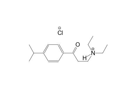 benzenepropanaminium, N,N-diethyl-4-(1-methylethyl)-gamma-oxo-,chloride