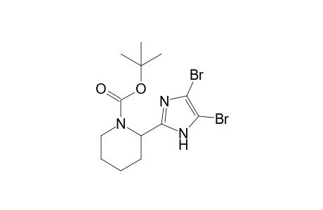 tert-butyl 2-(4,5-dibromo-1H-imidazol-2-yl)piperidine-1-carboxylate