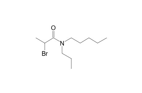 Propionamide, 2-bromo-N-propyl-N-pentyl-