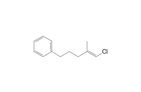 (E)-1-Chloro-2-methyl-5-phenyl-1-pentene
