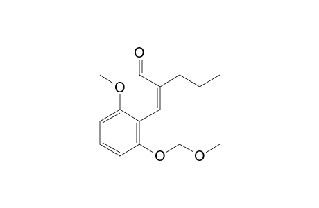 3-[2-Methoxy-6-(methoxymethoxy)phenyl]-2-propylpropen-2-al