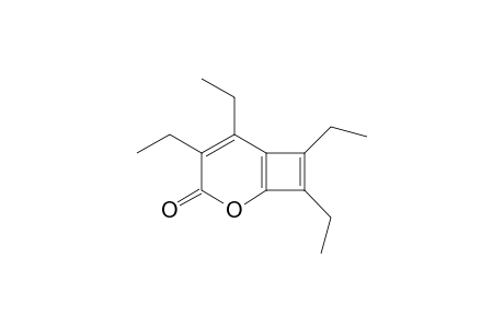 4,5,7,8-TETRAETHYL-2-OXA-BICYCLO-[4.2.0]-OCTA-1(6),4,7-TRIEN-3-ONE