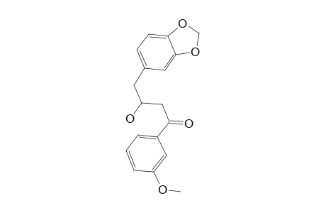 4-(1,3-Benzodioxol-5-yl)-3-hydroxy-1-(3-methoxyphenyl)butan-1-one