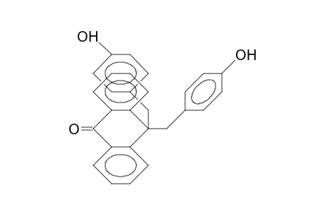 10,10-Di-(para-hydroxybenzyl)-anthrone