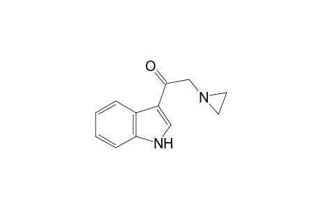 Ethanone, 2-(1-aziridinyl)-1-(3-indolyl)-