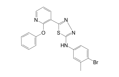 2-(4-BROMO-m-TOLUIDINO)-5-(2-PHENOXY-3-PYRIDYL)-1,3,4-THIADIAZOLE