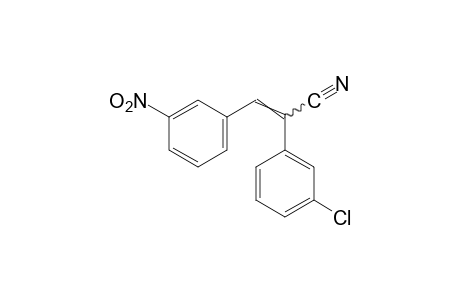 2-(m-chlorophenyl)-3-(m-nitrophenyl)acrylonitrile