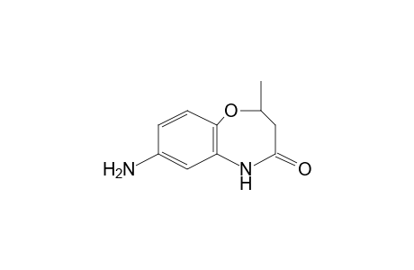 2-Amino-6-methyl-6,7-dihydro-9H-5-oxa-9-azabenzocyclohepten-8-one