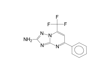 2-amino-5-trifluoromethyl-7-phenyl[1,2,4]triazolo[1,5-a]pyrimidine