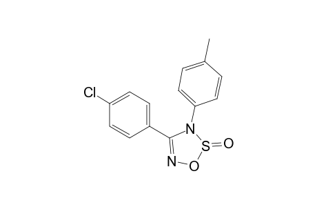 4-(p-chlorophenyl)-3-(p-tolyl)-3H-1,2,3,5-oxathiadiazol-2-one
