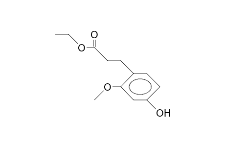 Ethyl 3-(4-hydroxy-2-methoxyphenyl)propanoate