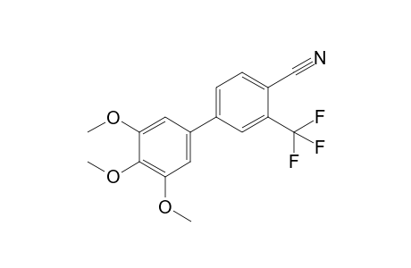 3',4',5'-Trimethoxy-3-(trifluoromethyl)-[1,1'-biphenyl]-4-carbonitrile