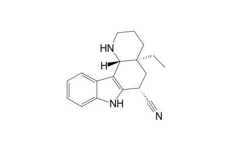 4a-Ethyl-2,3,4,4a,5,6,7,11-octahydro-1H-pyrido[3,2-c]carbazole-6.alpha.-carbonitrile