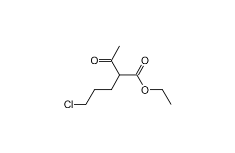 VALERIC ACID, 2-ACETYL-5-CHLORO-, ETHYL ESTER