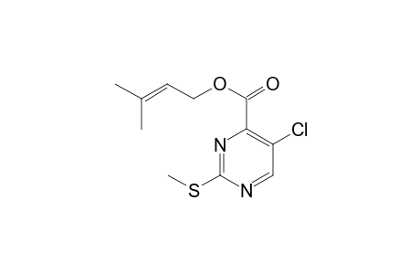 5-CHLORO-4-(3-METHYL-2-BUTENYLOXY)-2-METHYLTHIOPYRIMIDINE