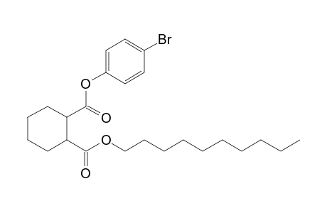 1,2-Cyclohexanedicarboxylic acid, 4-bromophenyl decyl ester