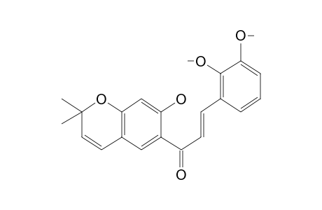 3-(2,3-DIMETHOXYPHENYL)-1-(2,2-DIMETHYL-7-HYDROXY-2H-1-BENZOPYRAN-6-YL)-2-PROPEN-1-ONE
