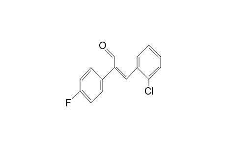 Benzeneacetaldehyde, alpha-[(2-chlorophenyl)methylene]-4-fluoro-