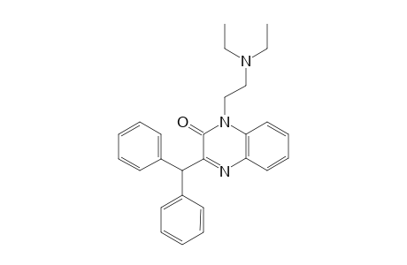 1-[2-(diethylamino)ethyl]-3-(diphenylmethyl)-2(1H)-quinoxalinone