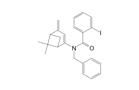 2-[N-Benzyl-N-(2-iodobenzoyl)amino]-4-methylene-6,6-dimethylbicyclo[3.1.1]hept-2-ene