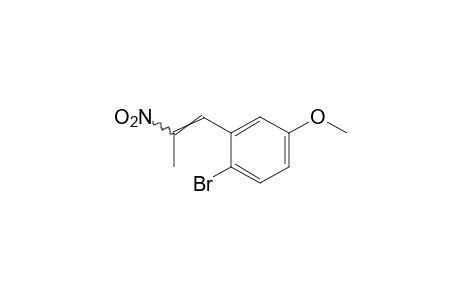 4-bromo-3-(2-nitropropenyl)anisole