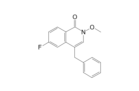 4-Benzyl-6-fluoro-2-methoxyisoquinolin-1(2H)-one