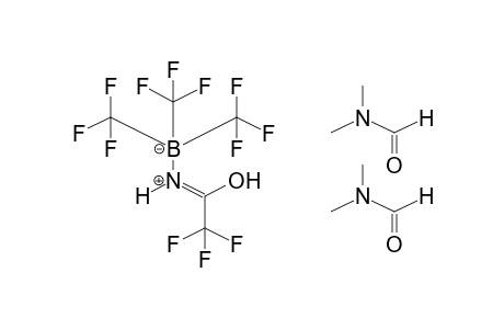 Tris(trifluoromethyl)boratrifluoroacetamide@bis(dimrthylformamide)