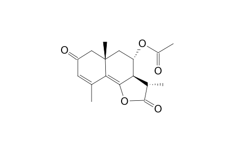 11-B-H-EUDESMA-3,5-DIEN-12,6-A-OLIDE,8-A-ACETOXY-2-OXO