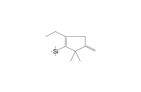 (2-Ethyl-5,5-dimethyl-4-methylene-1-cyclopenten-1-yl)(trimethyl)silane