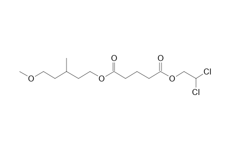 Glutaric acid, 2,2-dichloroethyl 3-methyl-5-methoxypentyl ester