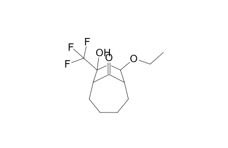 9-(Ethyloxy)-7-hydroxy-7-(trifluoromethyl)bicyclo[4.3.1]decan-10-one