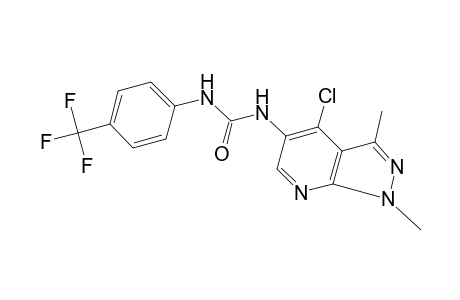 1-(4-chloro-1,3-dimethyl-1H-pyrazolo[3,4-b]pyridin-5-yl)-3-(alpha,alpha,alpha-trifluoro-p-tolyl)urea