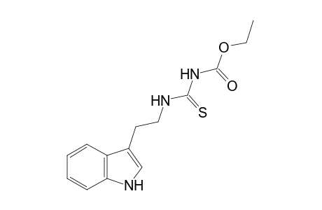 4-[2-(indol-3-yl)ethyl]-3-thioallophanic acid, ethyl ester