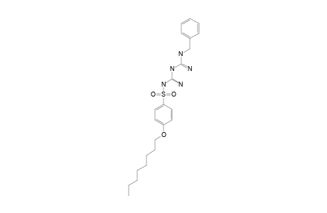 1-benzyl-5-{[p-(octyloxy)phenyl]sulfonyl}biguanide