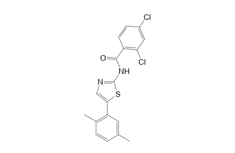 2,4-Dichloro-N-[5-(2,5-xylyl)-2-thiazolyl]benzamide