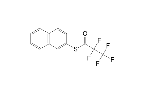 2-Naphthalenethiol, S-pentafluoropropionyl-