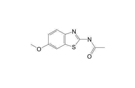 N-(6-Methoxy-1,3-benzothiazol-2-yl)acetamide